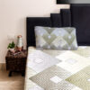 b14 (4) Premium King Size Pure Cotton Bedsheet with 2 Pillow Covers