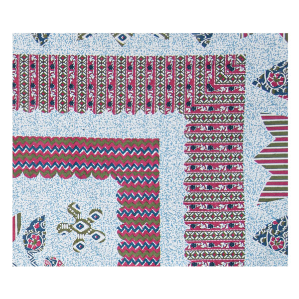 Gangaur Rangoora Jaipur Cotton Double Bedsheet King Size with 2 Pillow Covers – 100% Pure Cotton, Hand Block Print (95x108 Inch)