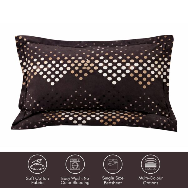 Kh7muEAimmG9pyVGqtOWj5wK-5.jpg Brown Bliss Single Bedsheet with Dotted Pattern