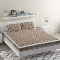 dzwCAChCA-828hqciHtfewpL-1.jpg Handwoven Khadi Cotton Bedsheet – Pure & Breathable | 90x100 Inch