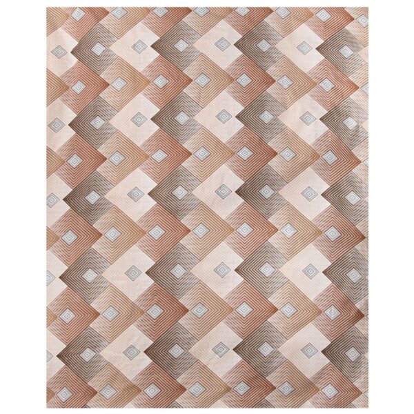 sN61gcDgZ8ZTvrEHQkjbUndD.jpg Copper Mosaic Cozy Luxe Cotton King Size Bedsheet with 2 Pillow Covers