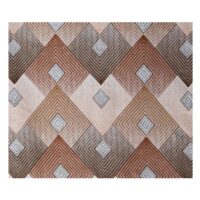 wHHMHaZSRldx06g44J5d0as_.jpg Copper Mosaic Cozy Luxe Cotton King Size Bedsheet with 2 Pillow Covers