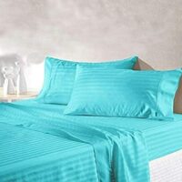 zVkP6a4VykG2gP-QsBsCyIvq-2-1.jpg Striped Pure Cotton Double Bedsheet with 2 Pillow Covers – Classic Hotel Style